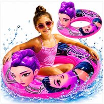 DMUCHANE KOŁO DO PŁYWANIA DEAMON HUNTERS KÓŁKO K-POP KPOP NA BASEN 70CM XL FDJ
