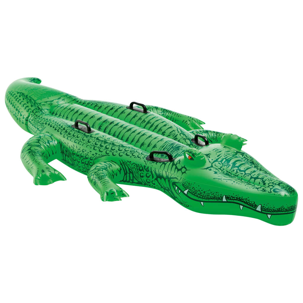 Dmuchany Krokodyl Aligator do Pływania Intex 58562, 203 x 114 cm