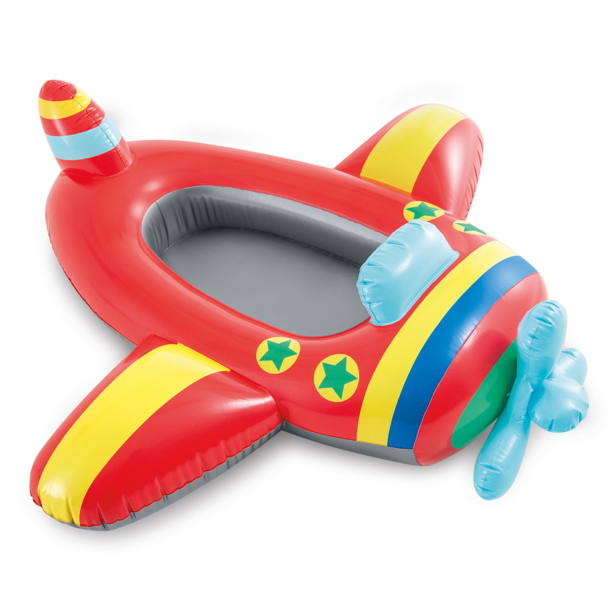 Фото - Іграшка для купання Intex Dmuchany ponton Samolot materac dla dzieci 