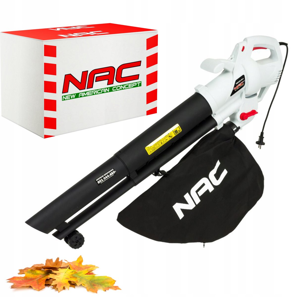 Dmuchawa do liści NAC, 3200 W VBE320-AS-J