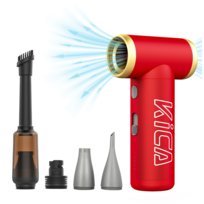 Dmuchawa Wielofunkcyjna Pompka Do Materaca Grilla Kica Jetfan 2S Kit Czerwona