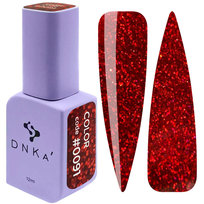 DNKA Color 0091, 12 ml CZERWONY BROKAT