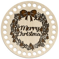 Dno do szydełkowania KOŁO Baza do koszyczka koszyka Spód do torebki 15cm