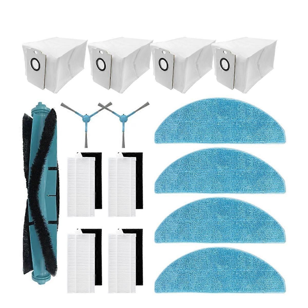 Accessori Per Robot Aspirapolvere Conga 8290 Immortal Ultra Power Home Genesishome X Treme 7490 Immortal Home X Treme 1 Spazzola Principale 2 Filtri 4 Spazzole Laterali Panni Sacchetti 92246261