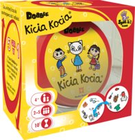 Dobble Kicia Kocia, gra rodzinna, Rebel
