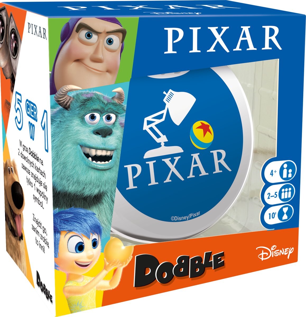 Dobble Pixar, gra rodzinna, Rebel