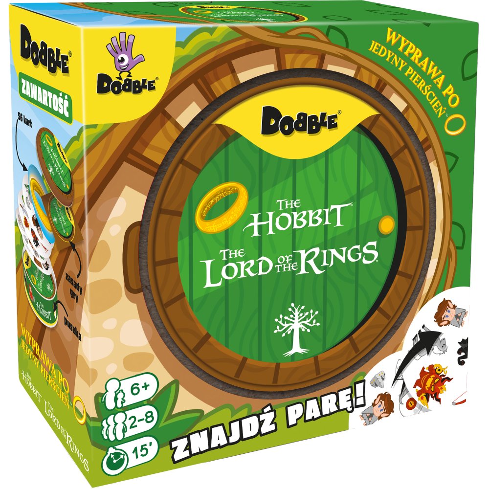 Dobble Władca Pierścieni, gra planszowa, Rebel