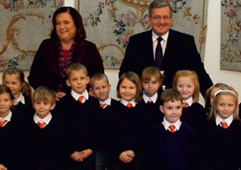 Prezydent Komorowski gościnnie na płycie muzycznej
