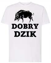 DOBRY DZIK Męski Modny T-shirt nadruk Rozm.M Inna marka
