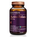 Doctor Life, Active folate aktywny kwas foliowy 800 mcg, Suplement diety, 90 kaps. - Doctor Life
