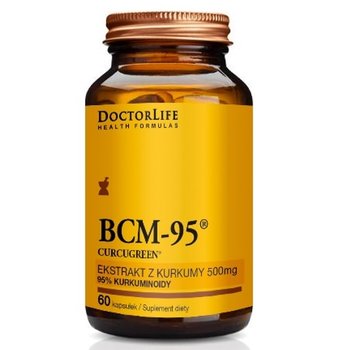Doctor Life Bcm-95 curcugreen ekstrakt z kurkumy 500mg suplement diety 60 kapsułek - Doctor Life