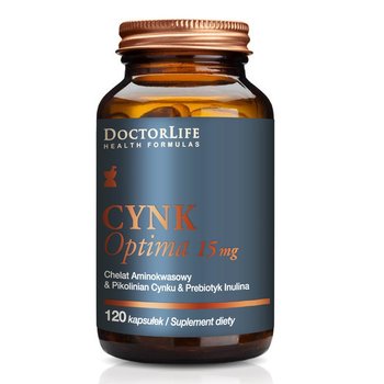 Doctor Life Cynk optima 15mg suplement diety 120 kapsułek - Doctor Life