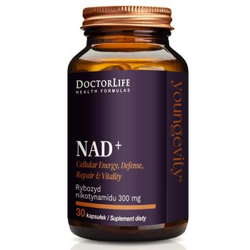 Doctor Life, NAD+ Rybozyd Nikotynamidu suplement diety, 30 kapsułek - Doctor Life