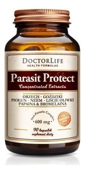 Doctor Life, Parasit Protect wsparcie jelit 600 mg, Suplement diety, 90 kaps. - Doctor Life