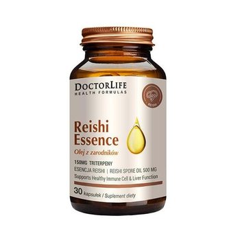 Doctor Life Reishi essence olej z zarodników suplement diety 30 kapsułek - Doctor Life