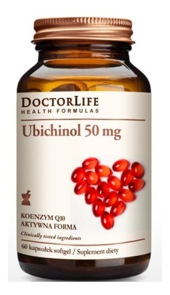 Zdjęcia - Witaminy i składniki mineralne Forma Doctor Life, Ubichinol koenzym Q10 aktywna  50 mg, Suplement diety, 6 