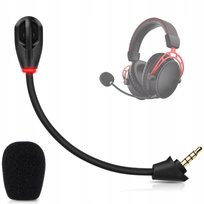 DOCZEPIANY MIKROFON DO SŁUCHAWEK HyperX Alpha Wireless + WSPARCIE LED HQ HyperX