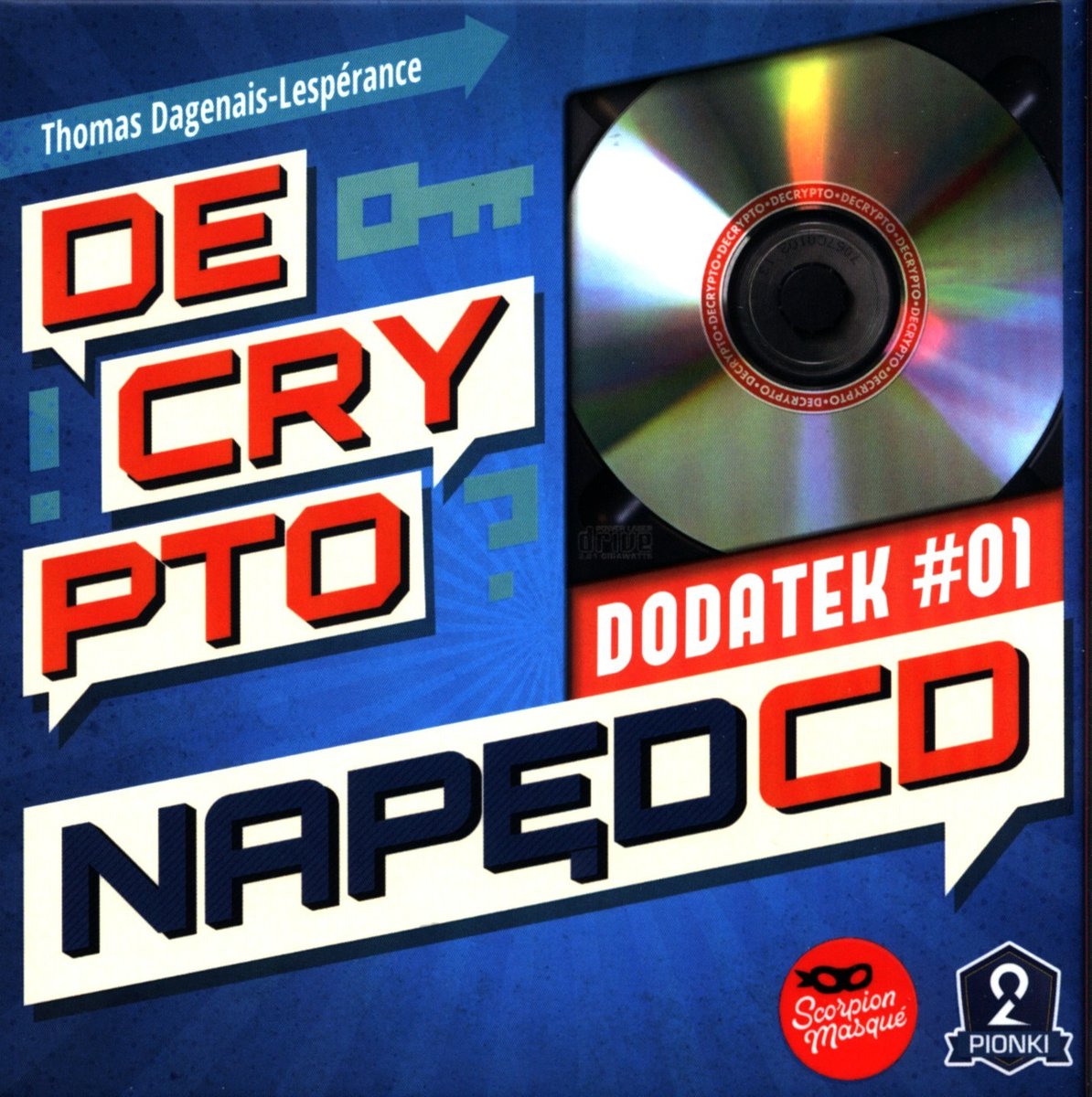 Dodatek do gry Decrypto Napęd CD, Portal Games