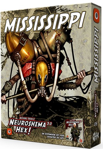 Dodatek do gry Neuroshima hex 3.0 missisipi, Portal Games, gra planszowa