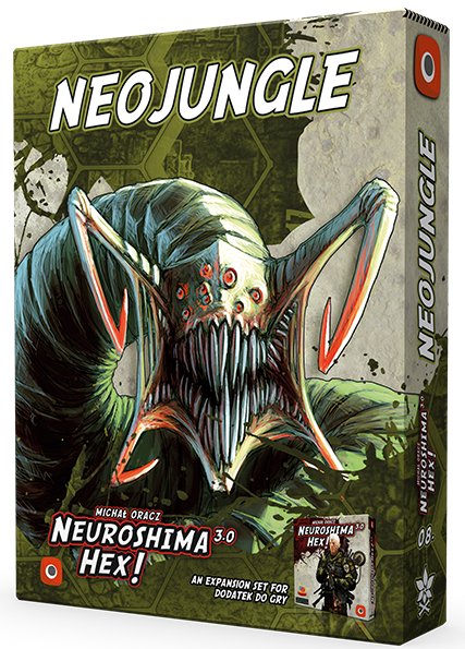 Dodatek do gry Neuroshima hex 3.0 neodżungla, Portal Games, gra planszowa
