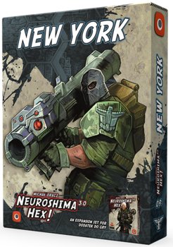Dodatek do gry Neuroshima hex 3.0 New York, Portal Games - Portal Games