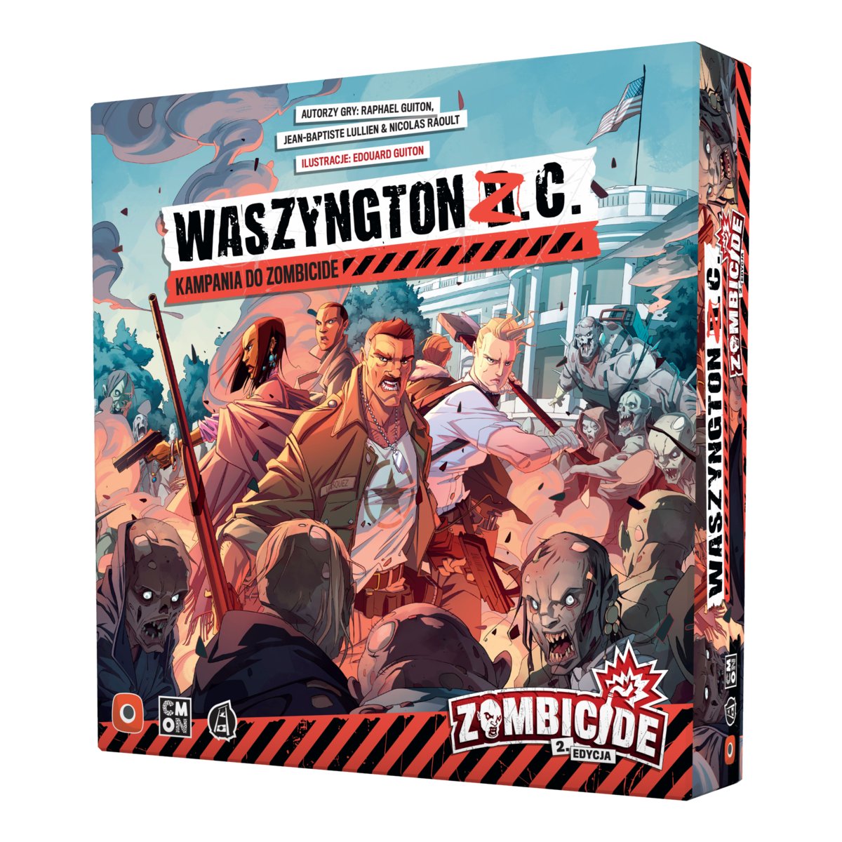 Dodatek do gry Zombicide 2 Waszyngton Z.C gra planszowa Portal Games