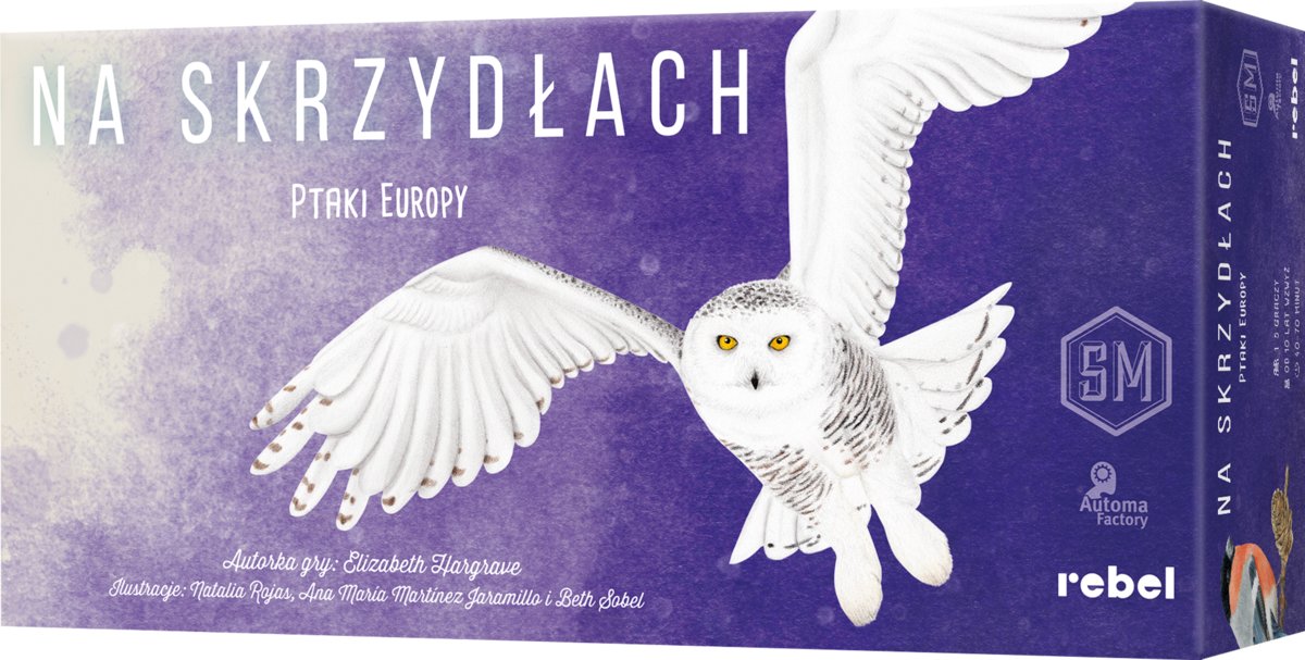 Dodatek Na skrzydłach: Ptaki Europy, Rebel, gra planszowa