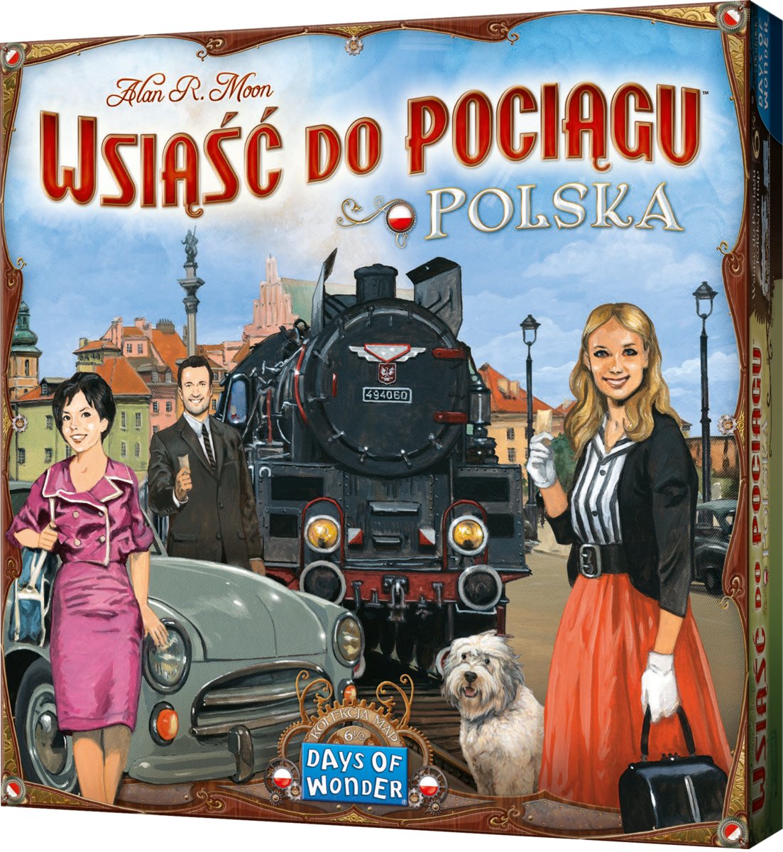 Dodatek Wsiąść do Pociągu: Kolekcja Map 6.5 - Polska, Rebel, gra planszowa