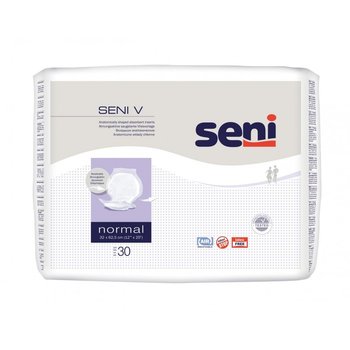 Dodatkowe wkłady chłonne do pieluchomajtek Seni V Normal 32x62.5cm 30 szt. - Seni