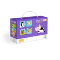 Dodo, puzzle, Duo Co Jedzą Zwierzęta, 2x12 el.&nbsp;-&nbsp;Dodo