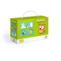Dodo, puzzle, Duo Gdzie Żyją Zwierzęta, 2x12 el.&nbsp;-&nbsp;Dodo