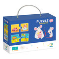 Dodo, puzzle, Duo Przeciwieństwa, 2x12 el. - Dodo