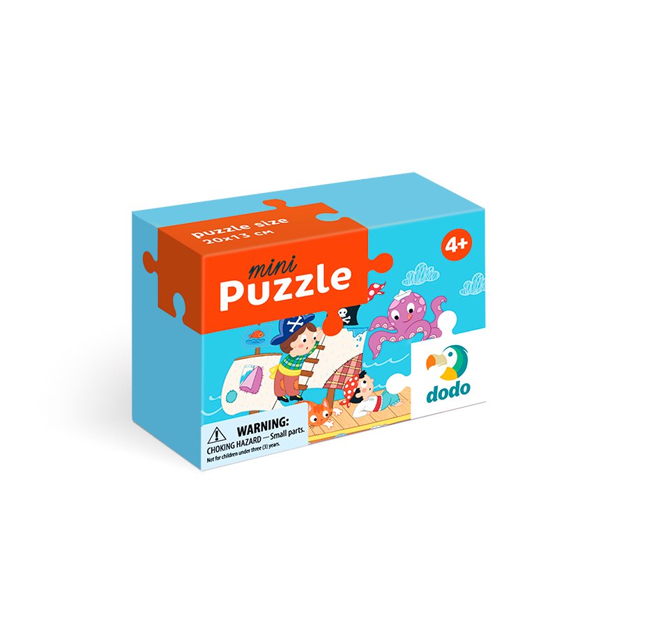 Zdjęcia - Puzzle i mozaiki Dodo , puzzle, Morskie Przygody Mini, 35 el. 