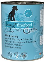 dogz finefood N12 Dziczyzna i Śledź 400g