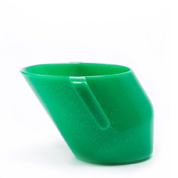 Doidy Cup, Kubek z uchwytami, Agrestowy z brokatem, 200 ml - Doidy Cup