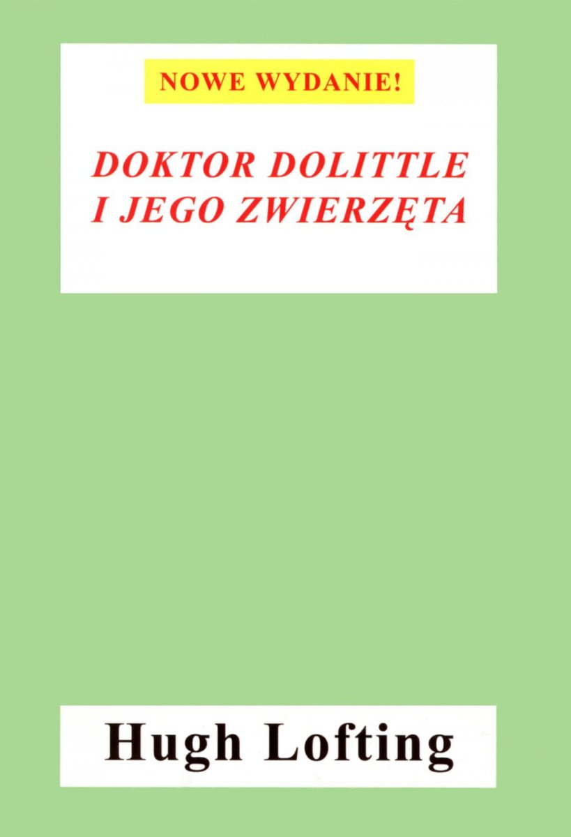 Doktor Dolittle i jego zwierzęta - ebook epub