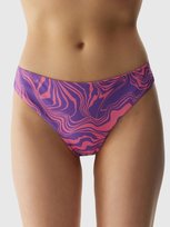 Dół od bikini strój kąpielowy damski 4F 4FWSS24UBKBF049-54A Różowy