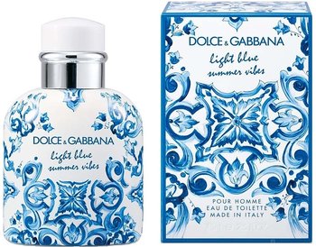Dolce & Gabbana, Light Blue Summer Vibes Pour Homme, woda toaletowa, 75 ml - Dolce & Gabbana
