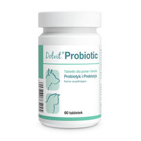 Dolfos Dolvit Probiotic - Probiotyk Dla Kotów I Psów 60Tabl