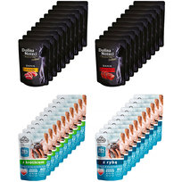 Dolina Noteci 20x85 g + Frendi 20x100g mix smaków dla kotów