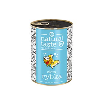 Dolina Noteci, Natural Taste Puszka dla kota Złota Rybka 400g - Dolina Noteci