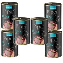 DOLINA NOTECI Piper Sterilised z tuńczykiem - mokra karma dla kota - 6x400g