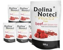 Dolina Noteci Premium Pure Wołowina z ryżem brązowym 10x500g