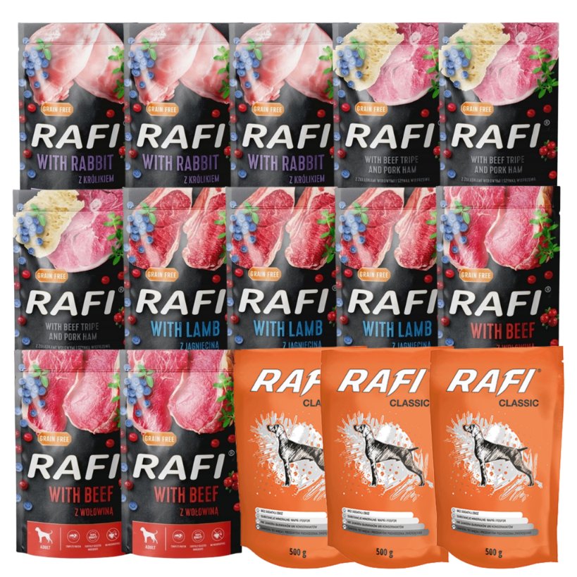 Rafi Tea Dolina Noteci Rafi mix smaków 15x500g - Rafi | Sklep EMPIK.COM