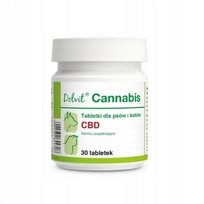 Dolvit Cannabis 30 tabl CBD dla psa dla kota