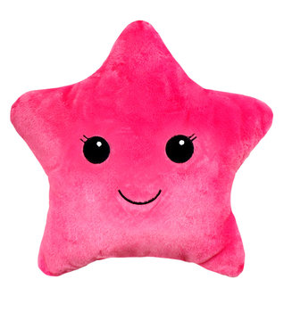 Domarex, Poduszka dekoracyjna Tiny Star, gwiazdka, różowa, 35 cm - Domarex