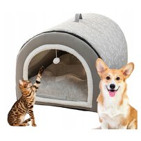 DOMEK BUDKA DLA PSA KOTA LEGOWISKO MIĘKKIE POSŁANIE ZABAWKA DH-08-XL