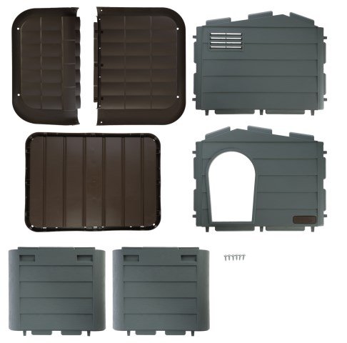 KERBL Kerbl Domek Dla Kota Paola Eco Xl 75 X 59 X 55 Cm,