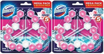 Domestos Power 5 Magnolia Kostka Toaletowa 6x55g - Domestos