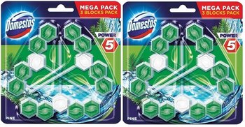 Domestos Power 5 Pine Kostka Toaletowa 6x55g - Domestos